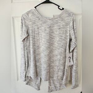 ZYIA Heathered Long Sleeve Top